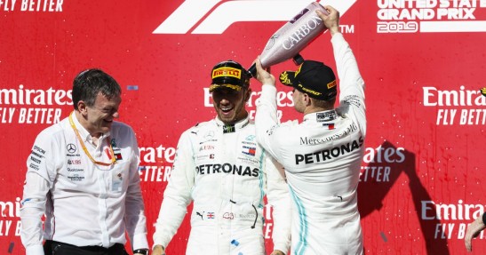 GP USA - wyścig: Bottas zwycięża, Hamilton zdobywa szóste mistrzostwo świata Formuły 1