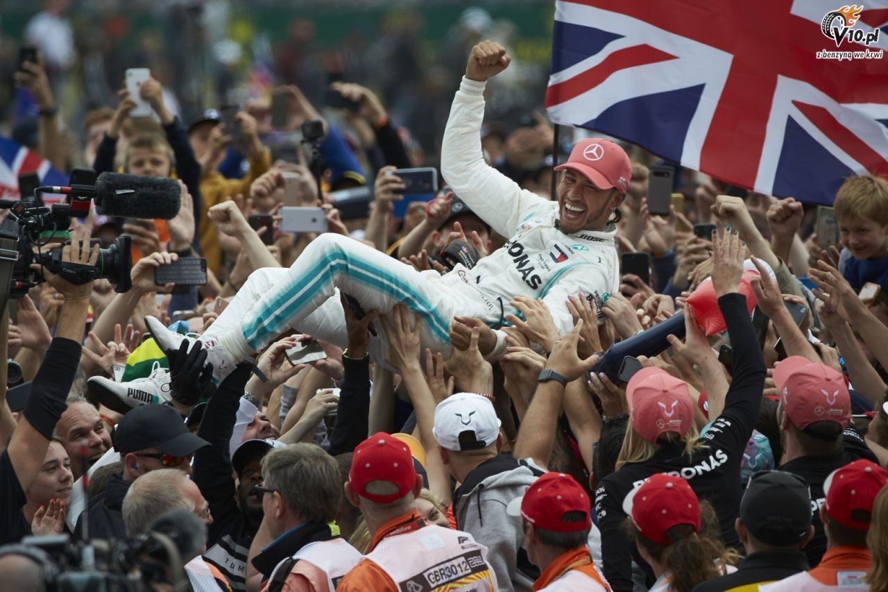 GP Wielkiej Brytanii - wycig: Hamilton ogra Bottasa