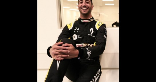 Ricciardo pokazał się w stroju Renault