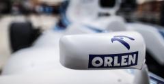 Bolid Williamsa z logotypami Orlenu na zdjciach