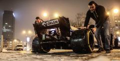 Bolid Williamsa z logotypami Orlenu na zdjciach