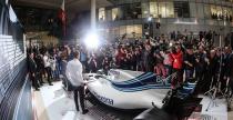 Bolid Williamsa z logotypami Orlenu na zdjciach
