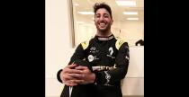 Ricciardo pokaza si w stroju Renault