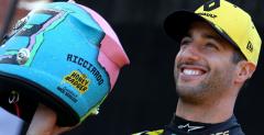 Ricciardo zaprezentowa nietypowy kask na sezon 2019