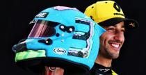 Ricciardo zaprezentowa nietypowy kask na sezon 2019