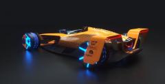 Futurystyczny bolid Formuy 1 na sezon 2050 wg McLarena