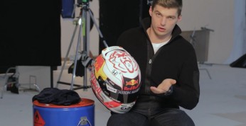 Verstappen ma biały kask na sezon 2019