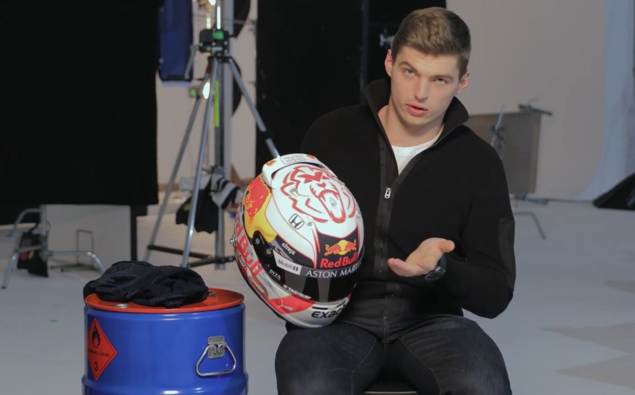 Verstappen ma biay kask na sezon 2019