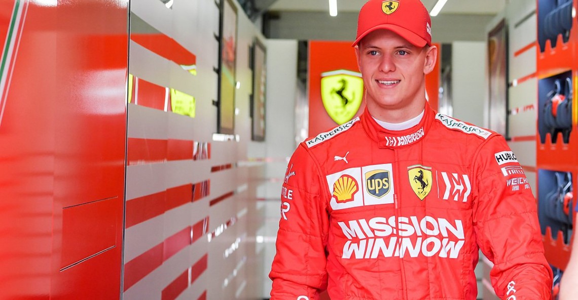 Mick Schumacher zadebiutował w Ferrari
