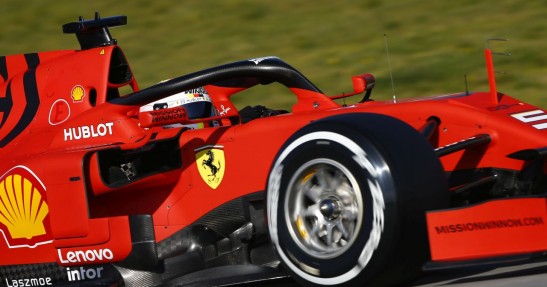 Vettel zachwycony nowym bolidem Ferrari