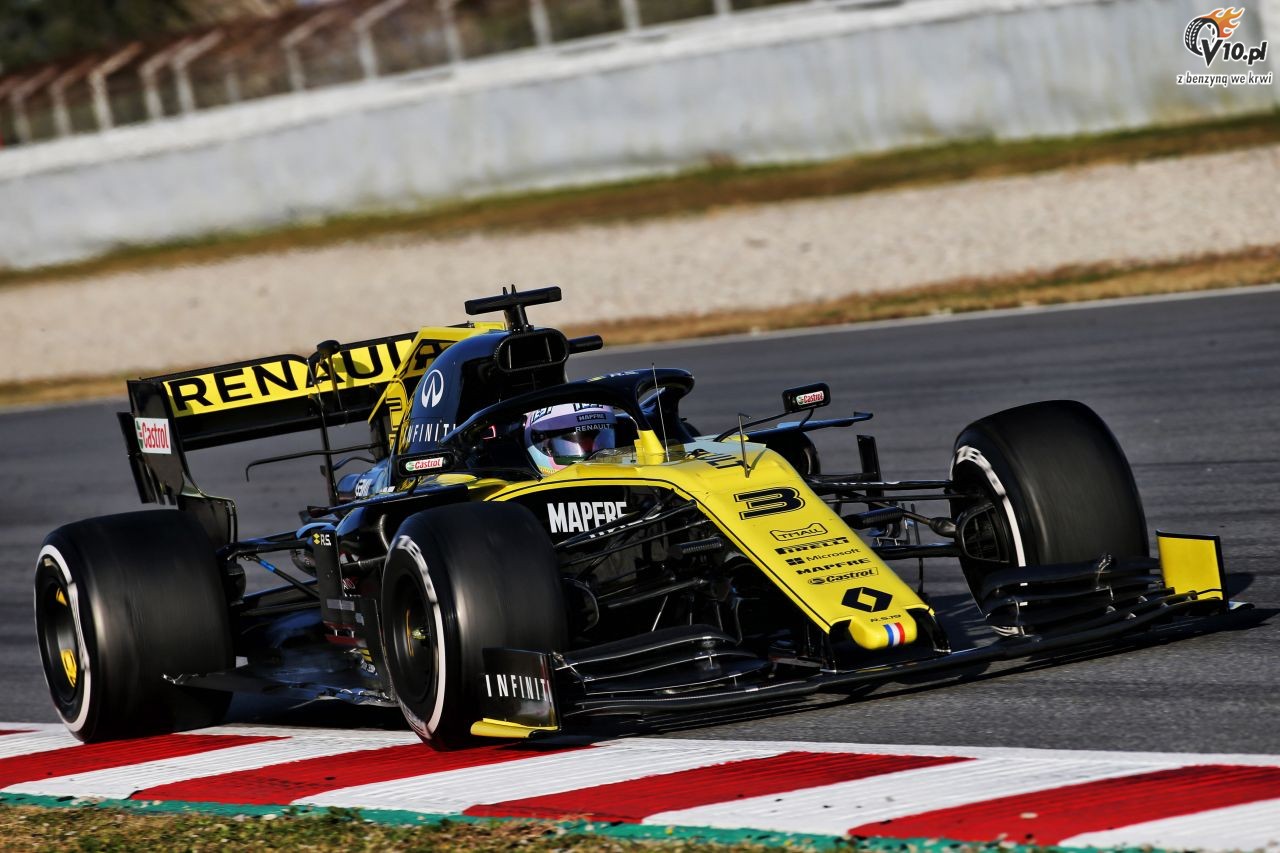 Renault ponownie alarmuje ws. 'szalonego wycigu zbroje' w Formule 1