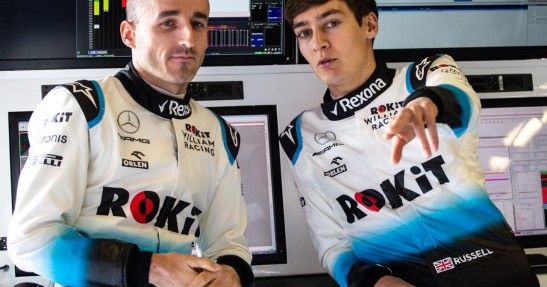 Kubica poprawił czas Russella