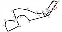 Sochi Autodrom - mapka