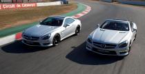 Schumacher i Rosberg wyprbowali nowy samochd bezpieczestwa F1 - Mercedesa SL63 AMG