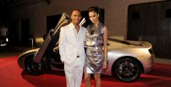 Hamilton zadedykowa zwycistwo Nicole Scherzinger