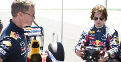 Tom Cruise zasmakowa maszynerii F1 - dziki Red Bullowi