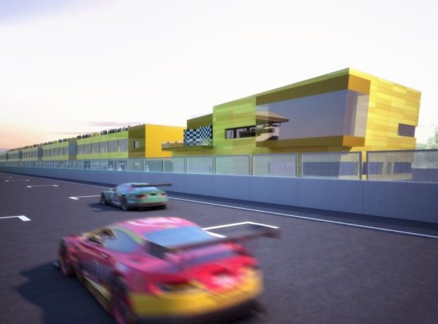 Tor F1 w Gdasku - jest oficjalny projekt autorstwa Hermanna Tilke