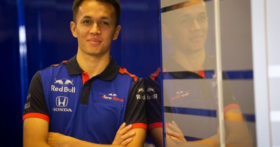 Albon wybrał numer startowy