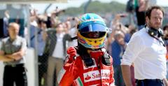 Alonso szczliwy, ale martwi go tempo Ferrari