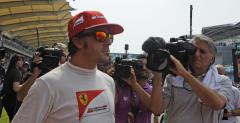 Alonso broniony przez di Montezemolo po docince Ferrari