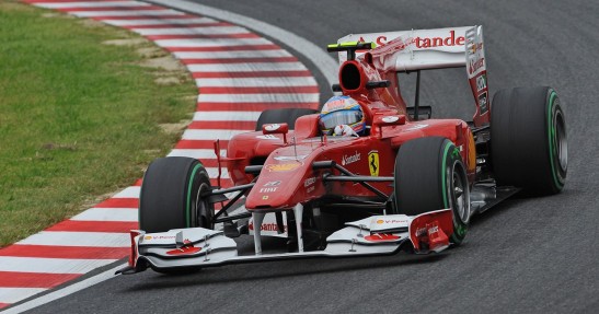 Alonso broniony przez di Montezemolo po docince Ferrari