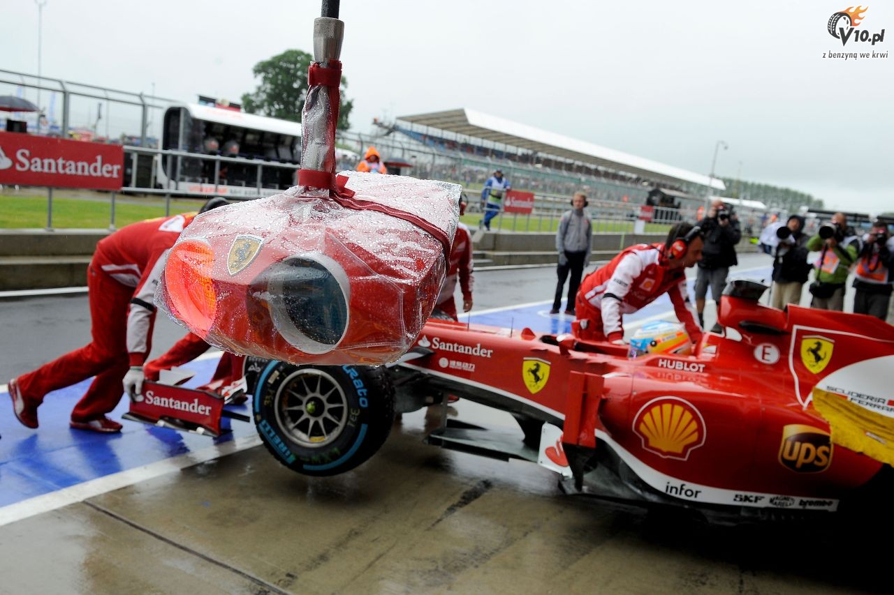 Bolid Ferrari najmniej awaryjny w sezonie 2013