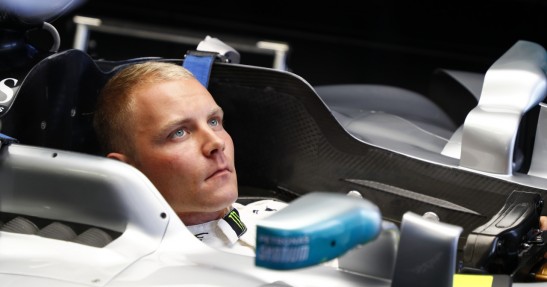 Bottas cieszy się lepszą pozycją za kierownicą w nowym bolidzie Mercedesa