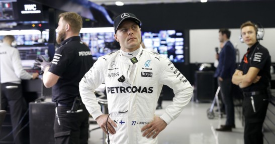 Bottas przegrał przez uślizg kół