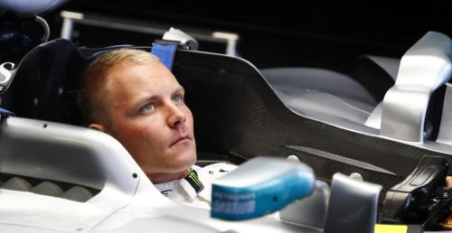 Bottas cieszy się lepszą pozycją za kierownicą w nowym bolidzie Mercedesa