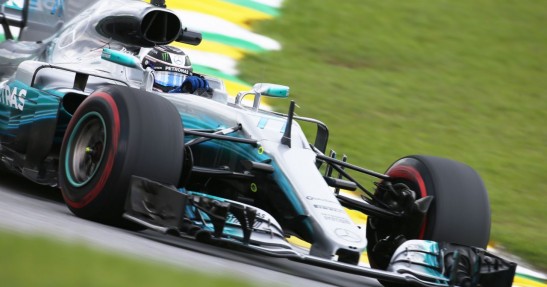 Bottas cieszy się lepszą pozycją za kierownicą w nowym bolidzie Mercedesa