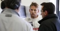 Button zmartwiony spadkiem formy McLarena