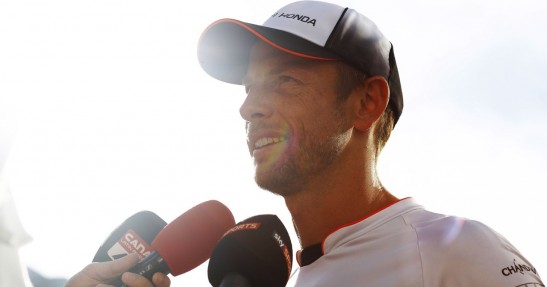 Button rolował w symulatorze