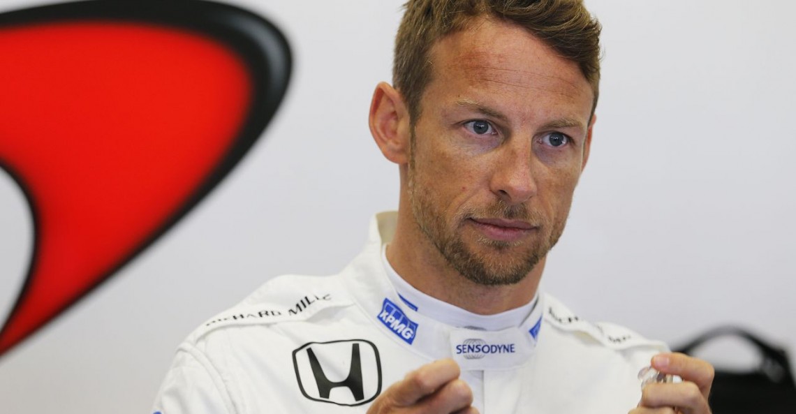 Button rolował w symulatorze