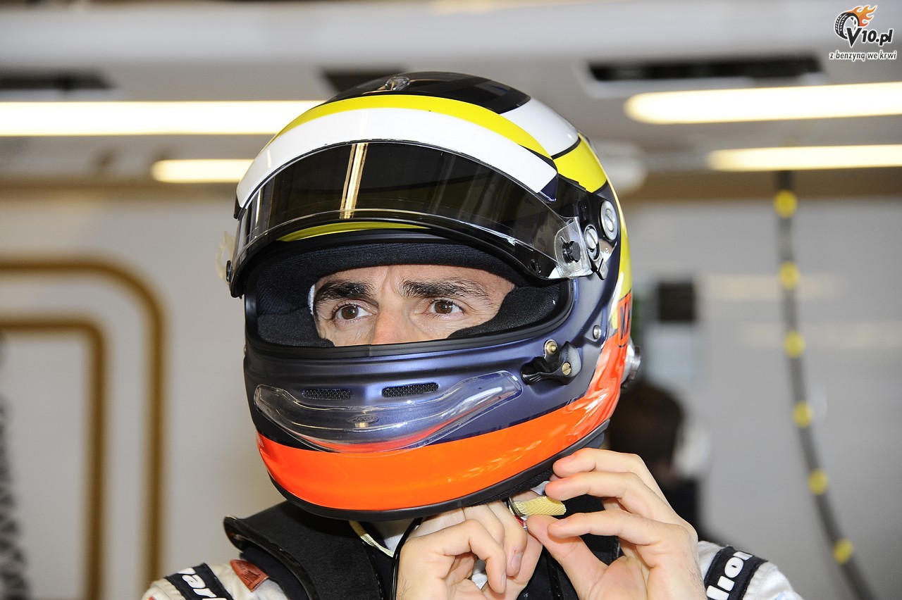 De la Rosa na testach w Formule E
