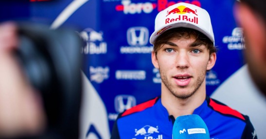 Gasly oficjalnie nowym kierowcą Red Bulla na sezon 2019