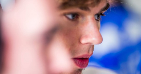 Gasly dostał odłamkiem w kask