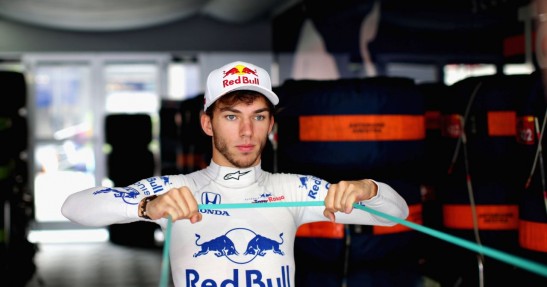 Gasly ściga się bez poprawek