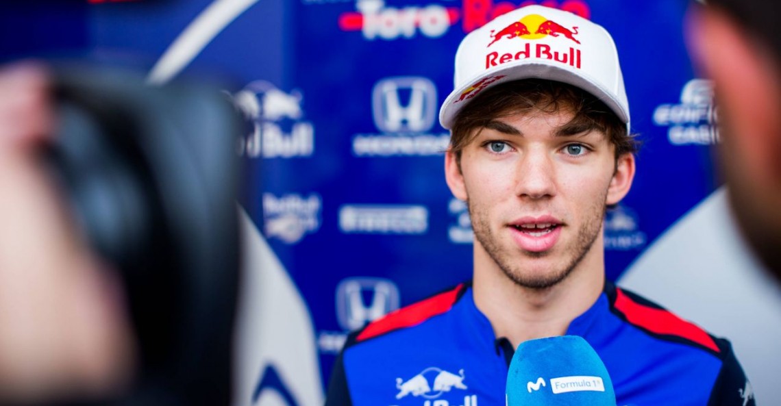 Gasly oficjalnie nowym kierowcą Red Bulla na sezon 2019