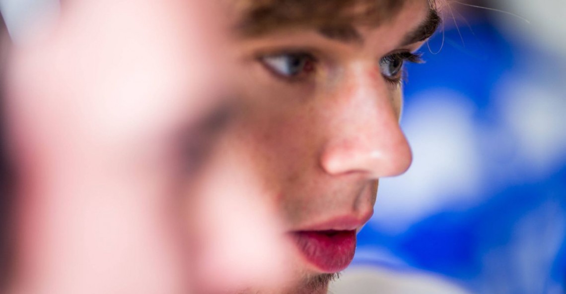 Gasly dostał odłamkiem w kask