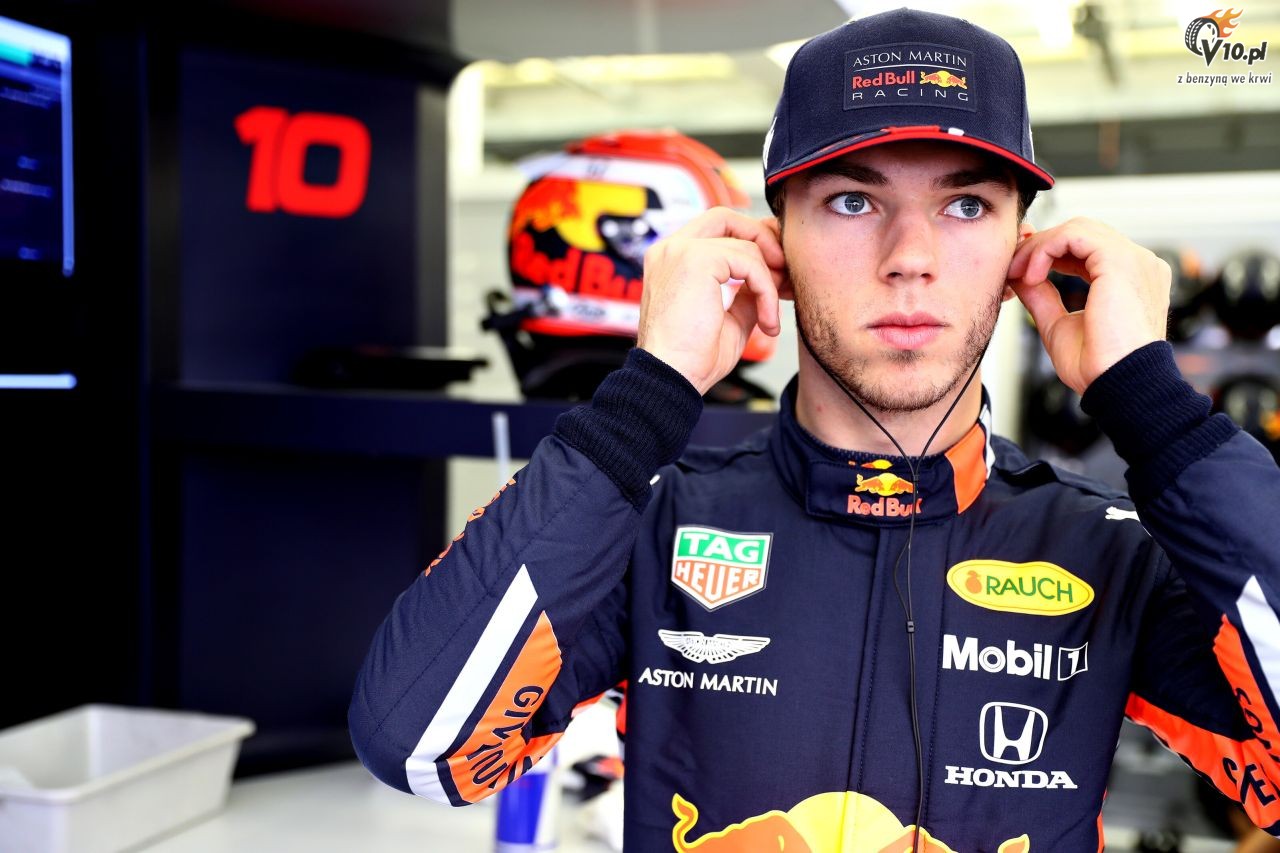 GP Niemiec - 2. trening: Kolejny dublet Ferrari, wypadek Gasly'ego