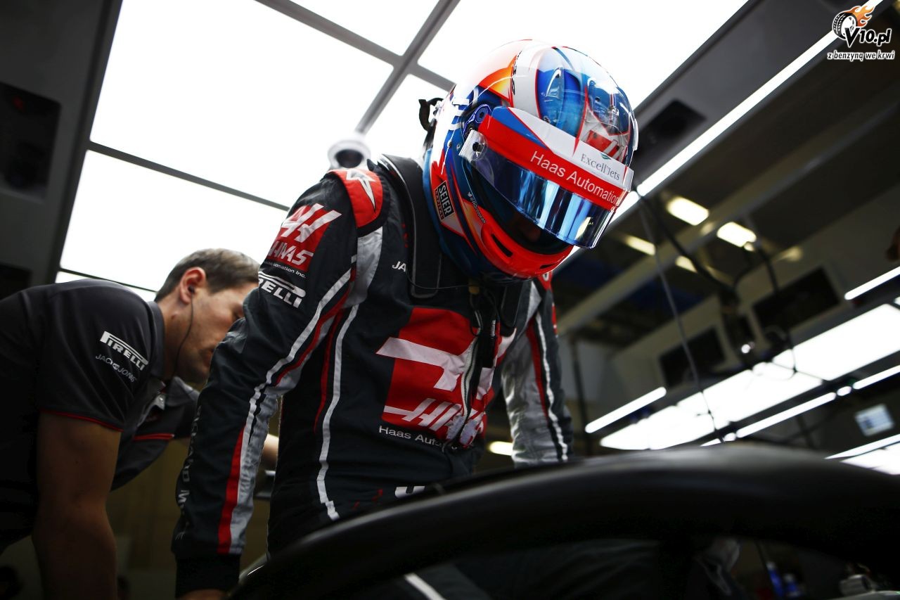 Grosjean znw pozbiera si dziki psychologowi
