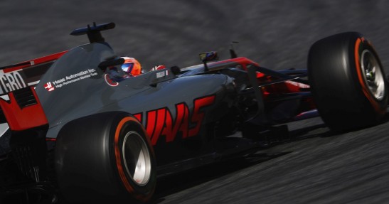 Haas zmienił malowanie bolidu