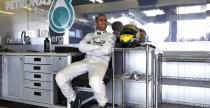 Hamilton ogromnie szczliwy po treningach