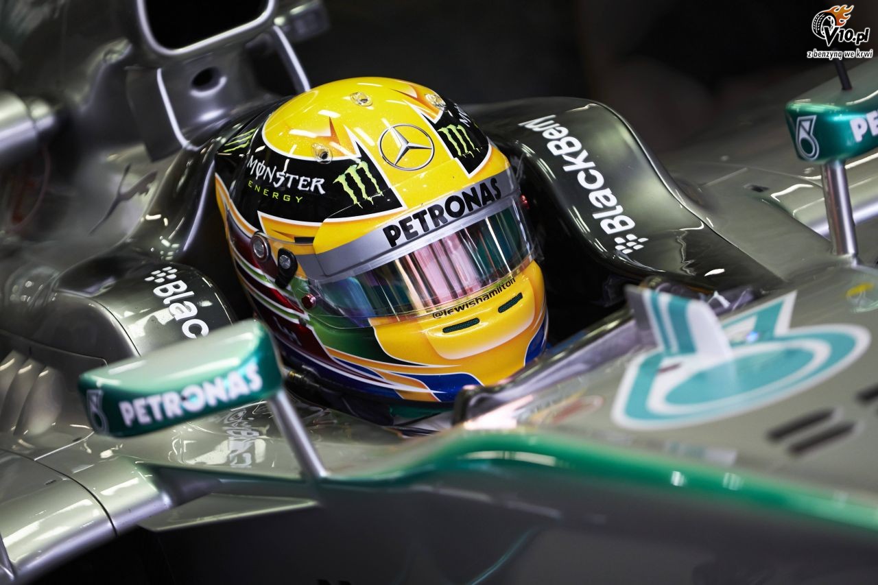 Kierowcy F1 bd jedzi z numerem startowym na kasku
