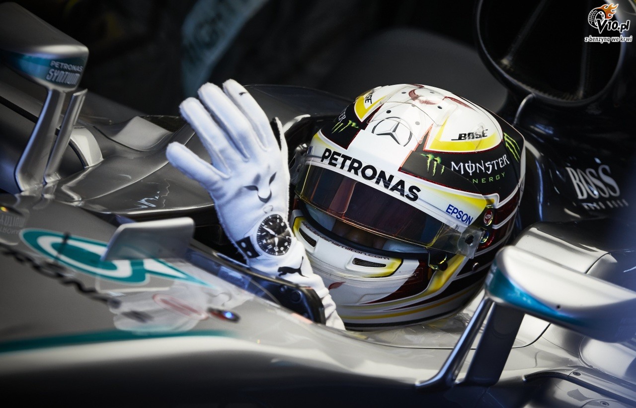 Mercedes zmieni rkawiczki Hamiltonowi i Rosbergowi dla lepszych startw