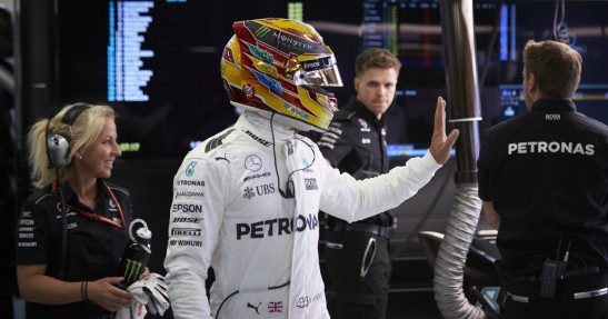 Hamilton lepszy dzięki odejściu Rosberga i weganizmowi