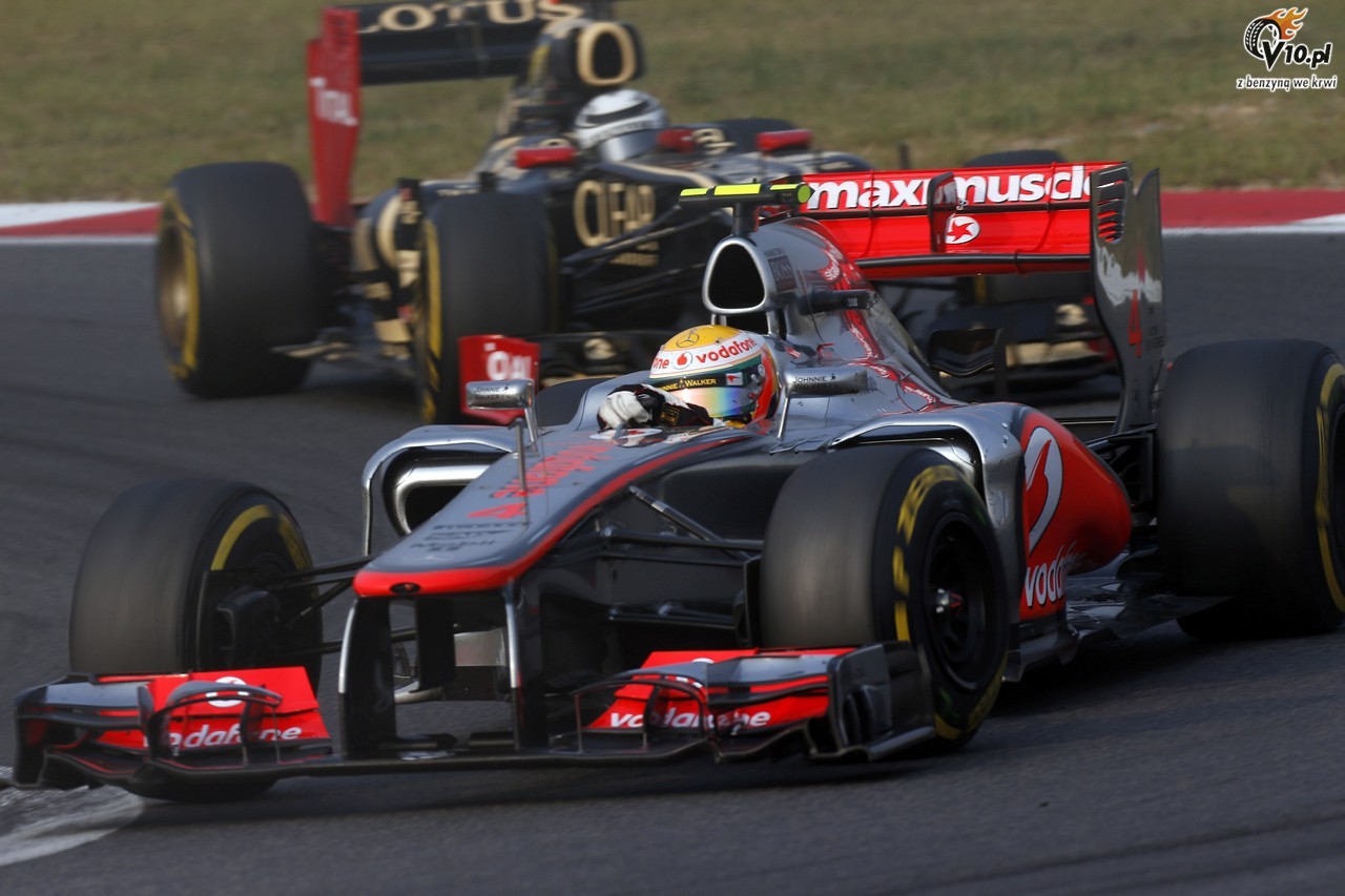 Hamilton poegna si z zaog McLarena w fabryce zespou