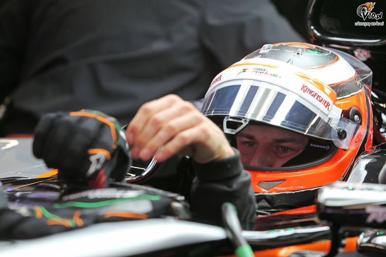 Hulkenberg jednym z trzech najlepszych kierowcw F1 wg Alonso