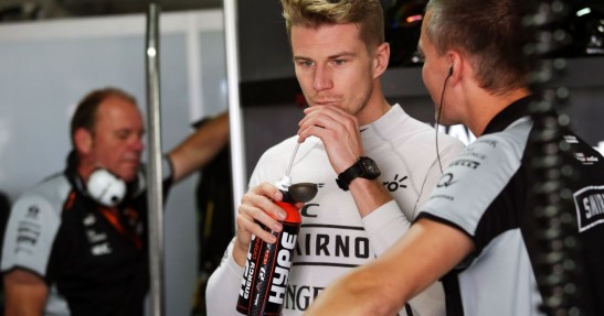 Hulkenberg ukarany za wyjechanie na niewłaściwych oponach