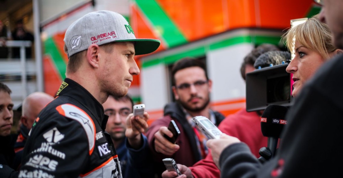 Hulkenberg obwinia Vettela za swój wypadek na starcie